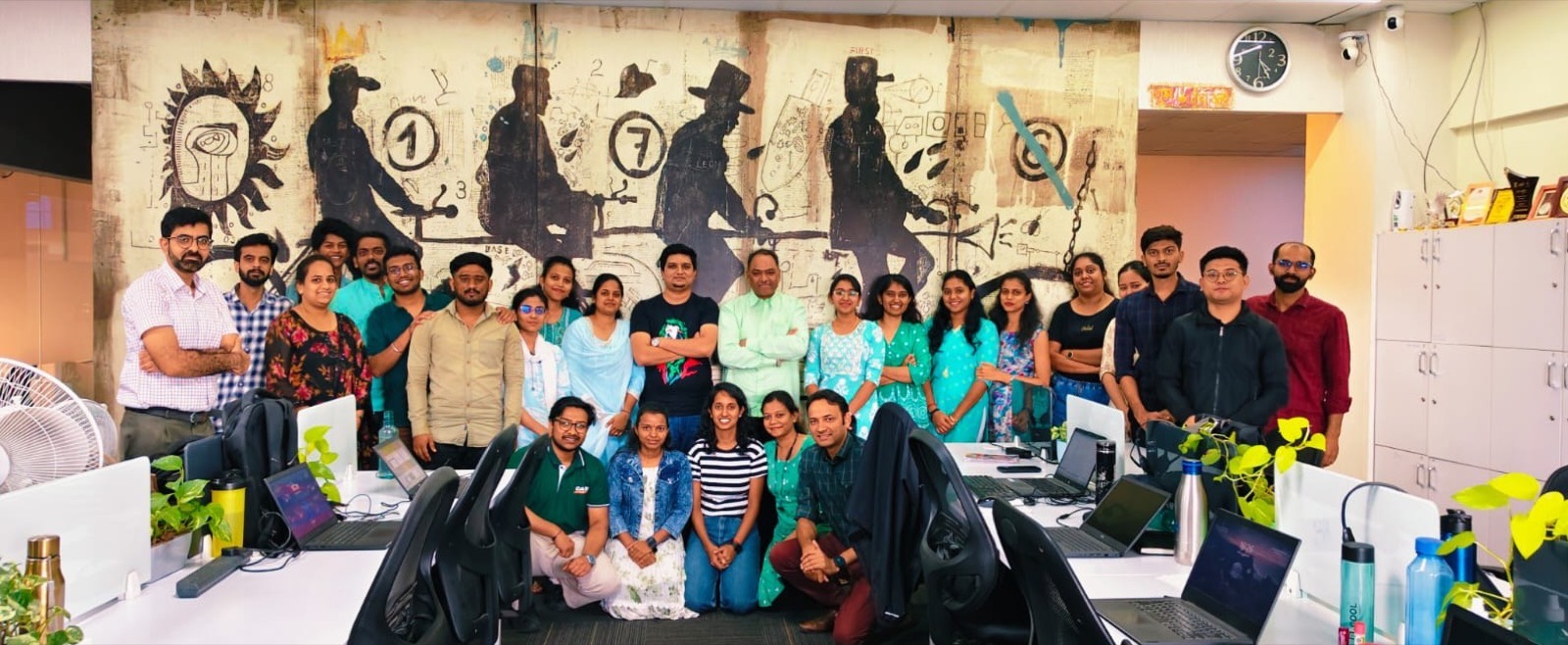 The Cardiotrack team at the Bengaluru office